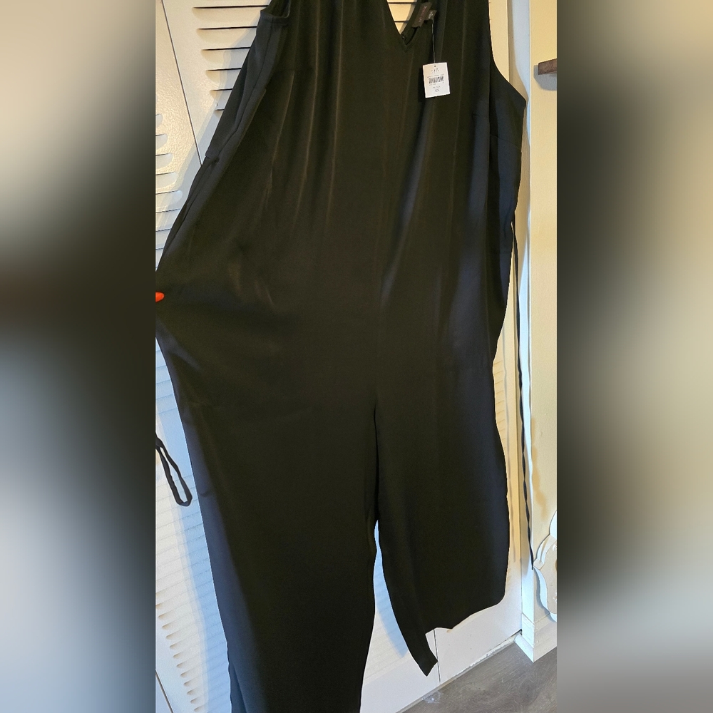 NWT J. Jill Sleeveless V-Neck Jumpsuit - Picture 4 of 8